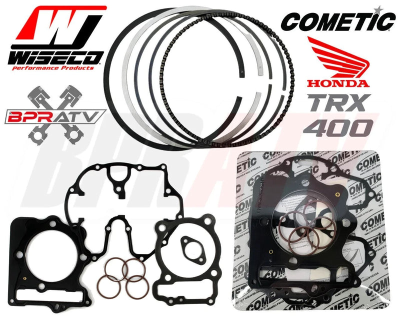 Honda 400EX 400X Wiseco 89mm BIG BORE 12.5:1 Piston COMETIC Top End Gasket Kit