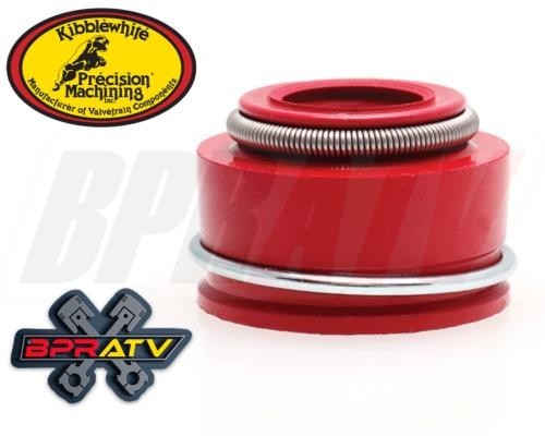Kawasaki Brute Force 750 Kibblewhite Red Viton Valve Stem Guide Seals Seal Set 8