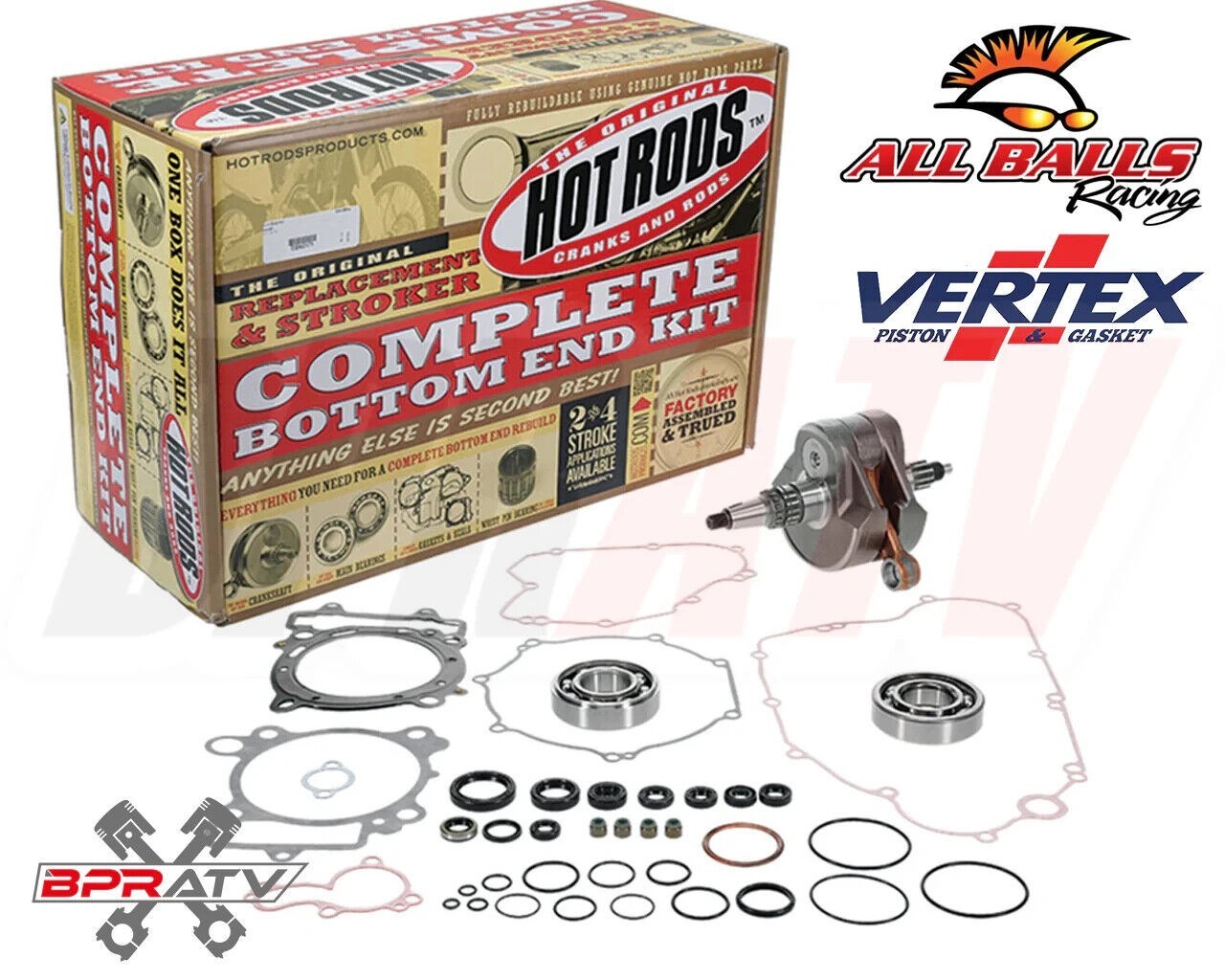10-15 Kawasaki KX450F KX 450F 96mm Simple Stock Rebuild Kit Crank
