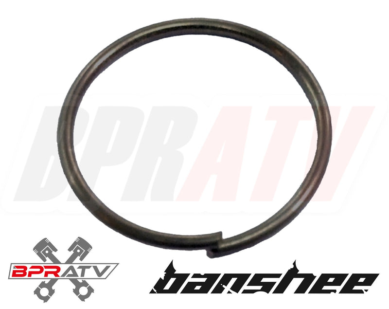 Yamaha Banshee Coolant Tube SILICONE O-Ring Circlip Clamps to Clutch Cover Fix