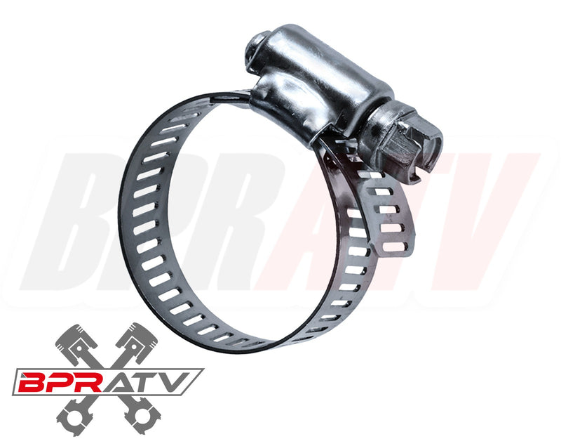 Yamaha Banshee Coolant Tube SILICONE O-Ring Circlip Clamps to Clutch Cover Fix