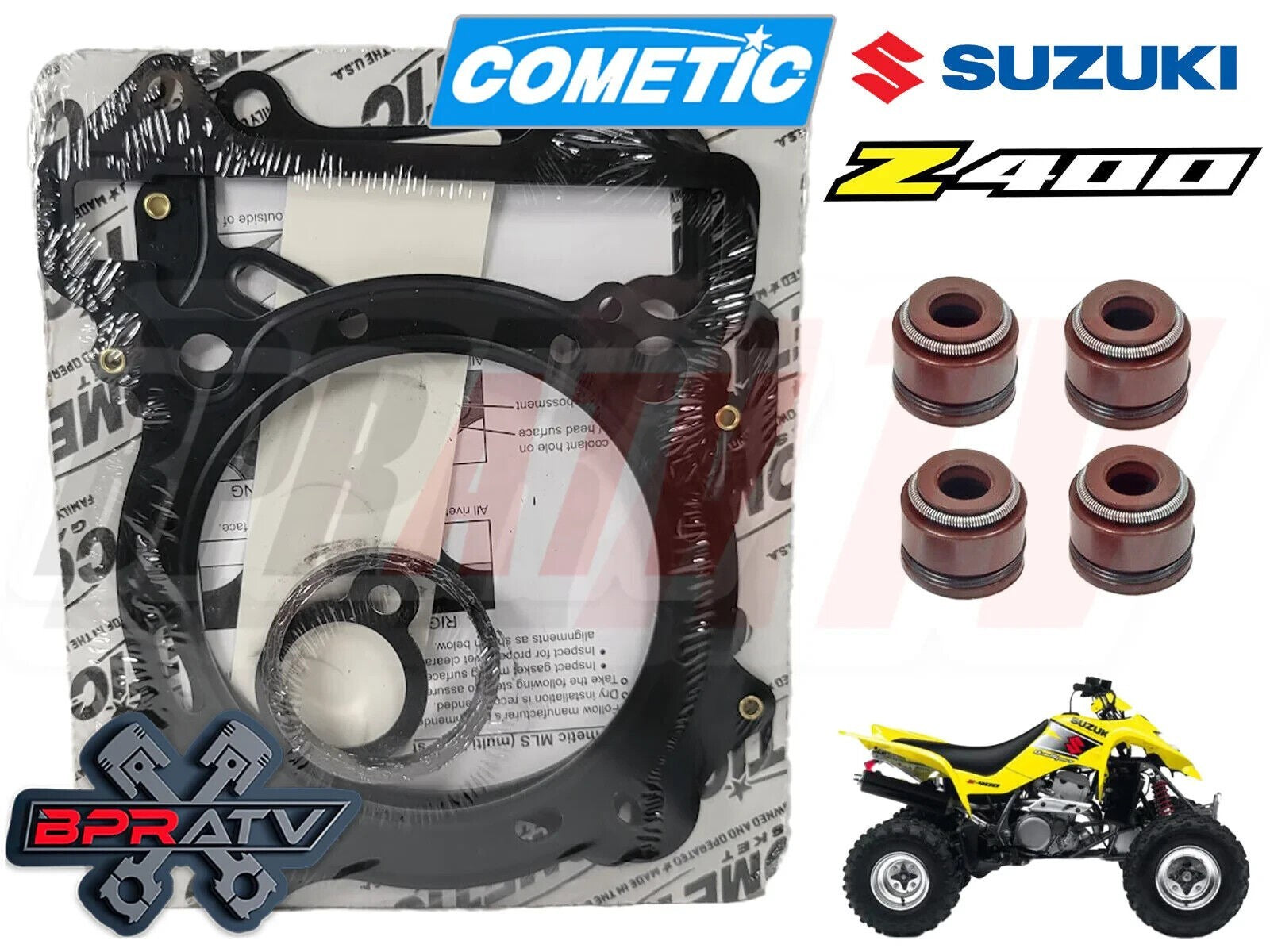 Suzuki LTZ400 LTZ 400 LT-Z400 94mm 434cc Big Bore Cometic Top End
