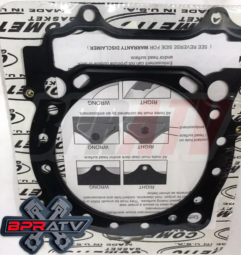 Suzuki DRZ400 DRZ 400 DR-Z Z400 90mm Stock Bore Cometic Top End MLS HEAD Gasket