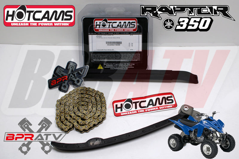 Yamaha Raptor 350 YFM350R YFM 350R Hotcams Hot Cams Cam Chain Tension Guide Kit