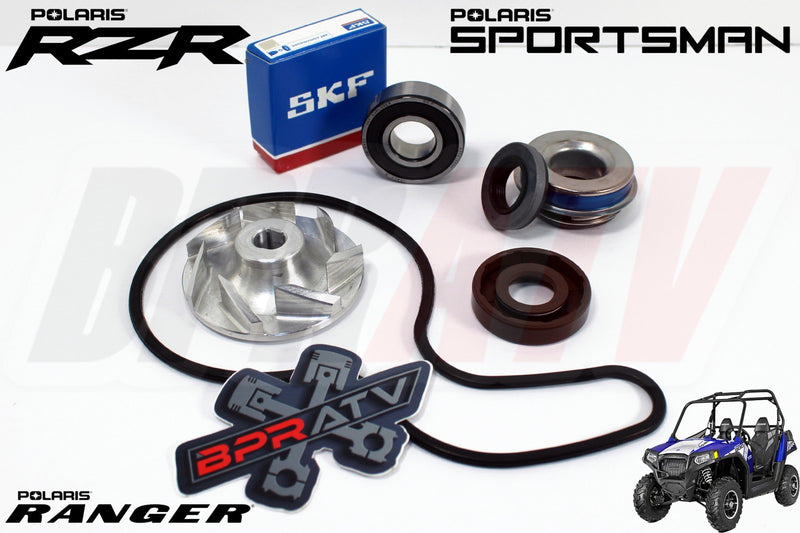 Polaris Ranger 700 XP 700 Water Pump OEM Upgrade Rebuild Kit SKF BILLET IMPELLER