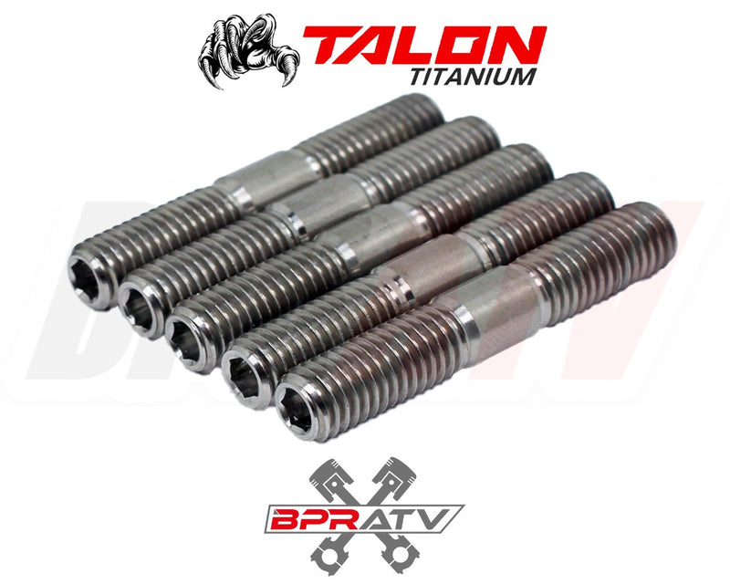 89-08 Suzuki RM125 TITANIUM Cylinder Head Stud Kit Cylinder Bolts Nuts & Washers