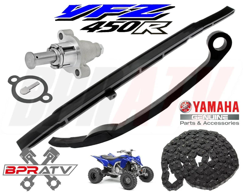 Yamaha YFZ450X YFZ 450X Timing Guides Tensioner Chain Tensioner & OEM Cam Chain