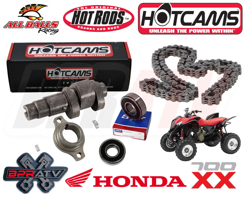 08 09 Honda TRX700XX Stage 3 Hotcam Cam SKF Bearing BPRATV Talon HD Timing Chain