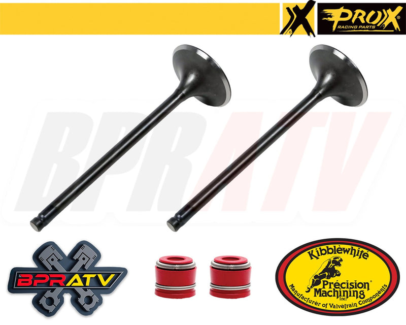 Honda TRX 400EX Pro-X Intake Valves Kibblewhite Red Viton Seals Head Rebuild Kit