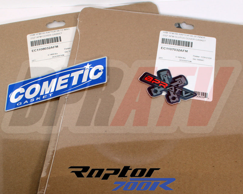 Raptor 700 YFM700 YFM 700R COMETIC Clutch Cover Stator Cover Gaskets AFM Squishy