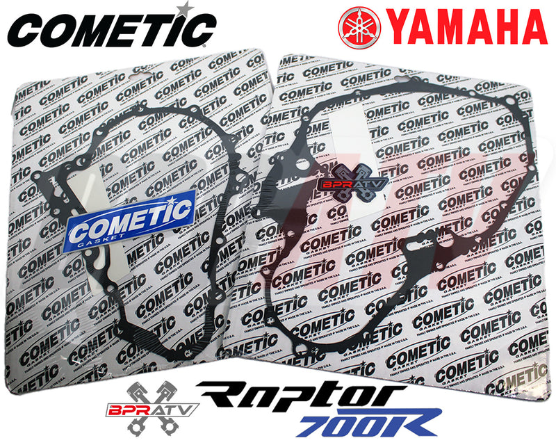 Yamaha Raptor 700 700R COMETIC Clutch Cover Stator Cover Gaskets Set AFM Squishy