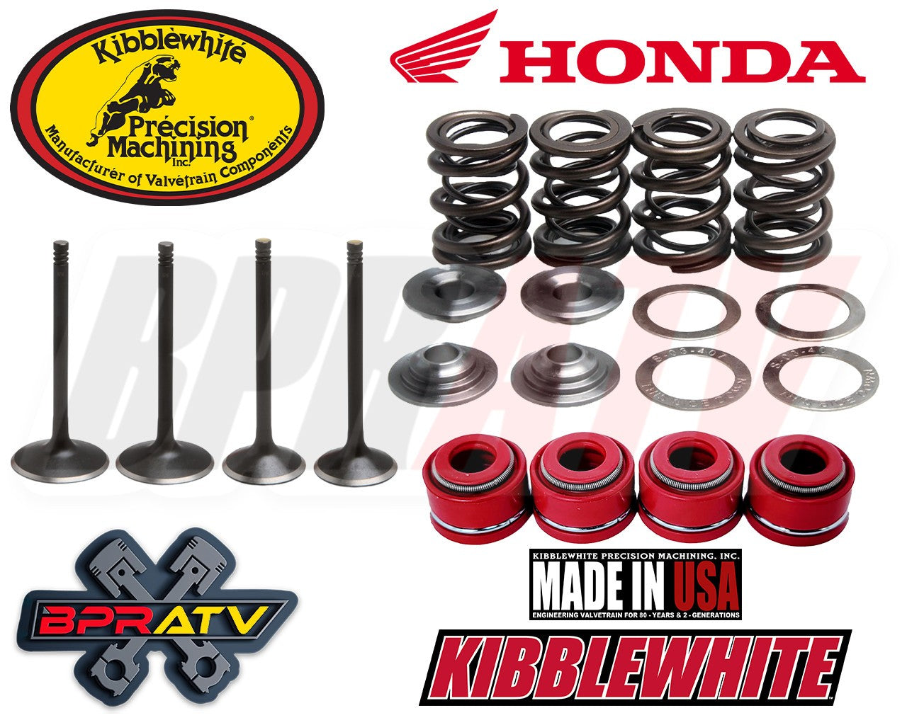 Honda TRX300EX TRX 300EX Kibblewhite Head Intake Exhaust Valves