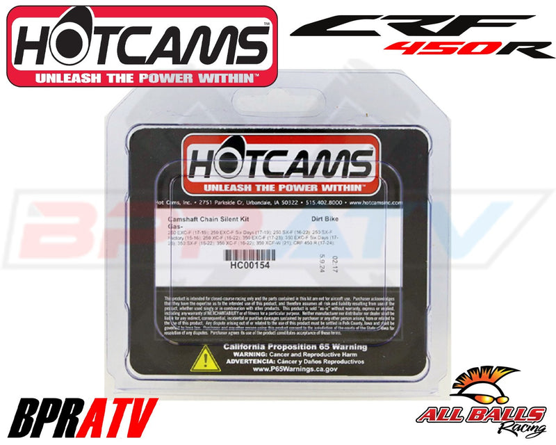 17-25 Honda CRF450R CRF 450RX Hot Cams Hotcams OEM Replacement Cam Timing Chain