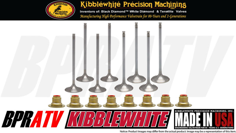 Polaris RZR 1000 (XP/Trail S) XP Turbo Kibblewhite Precision Valve Kit RED Seals