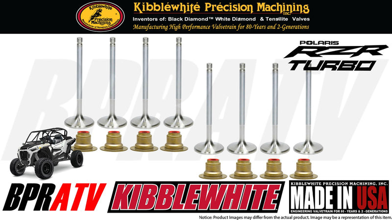 Polaris RZR 1000 (XP/Trail S) XP Turbo Kibblewhite Precision Valve Kit RED Seals