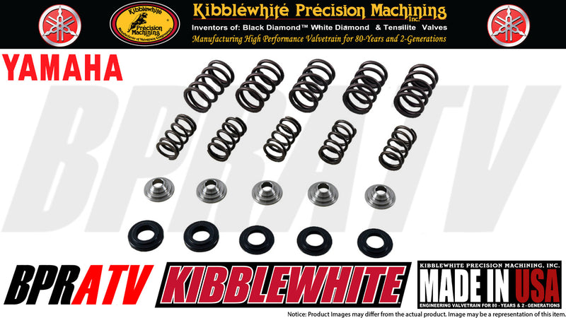 Yamaha Raptor 660 Kibblewhite Cylinder Head Service Kit Valves Guide Springs Set