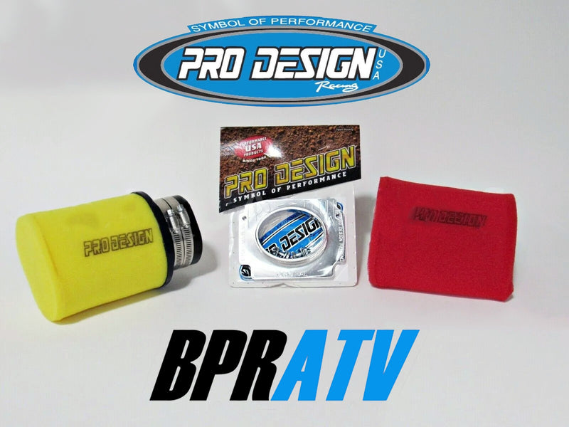 Pro Design Pro Flow Kit Air Filter Intake Manifold Yamaha Banshee 350 YFZ350 USA