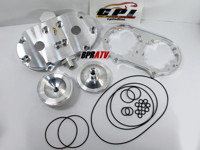 BPRATV Banshee Cheetah Super Cub Head BILLET Cylinder Head 23cc Domes O-Ring Kit