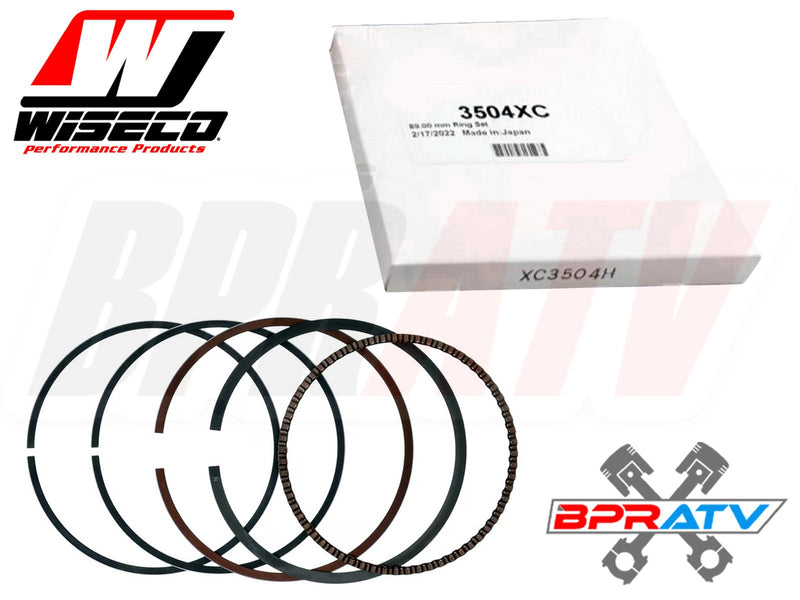 Honda 400EX 85mm Stock Bore WISECO Piston Rings Set & Cometic Top End Gasket Kit