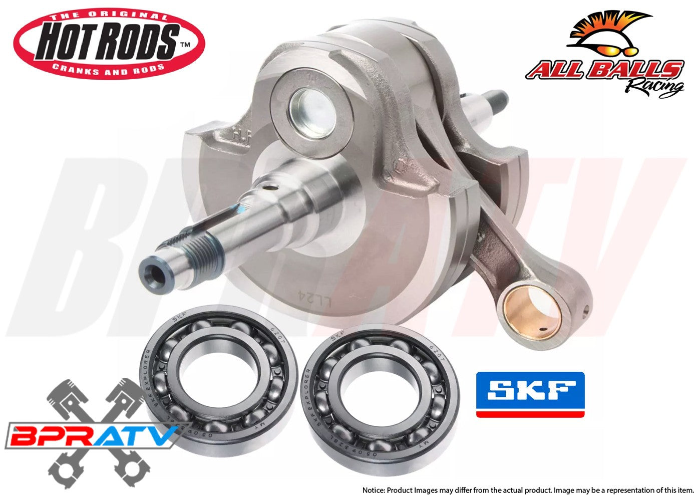 Suzuki DRZ400 DRZ 400 SM Hot Rods OEM Replacement Crankshaft SKF