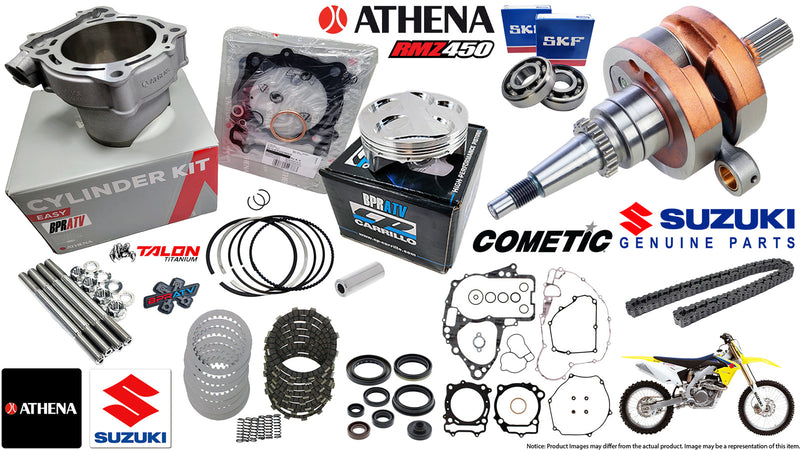 Suzuki RMZ450 RMZ 450 Athena Big Bore Cylinder Kit OEM Crankshaft Piston Kit 15+
