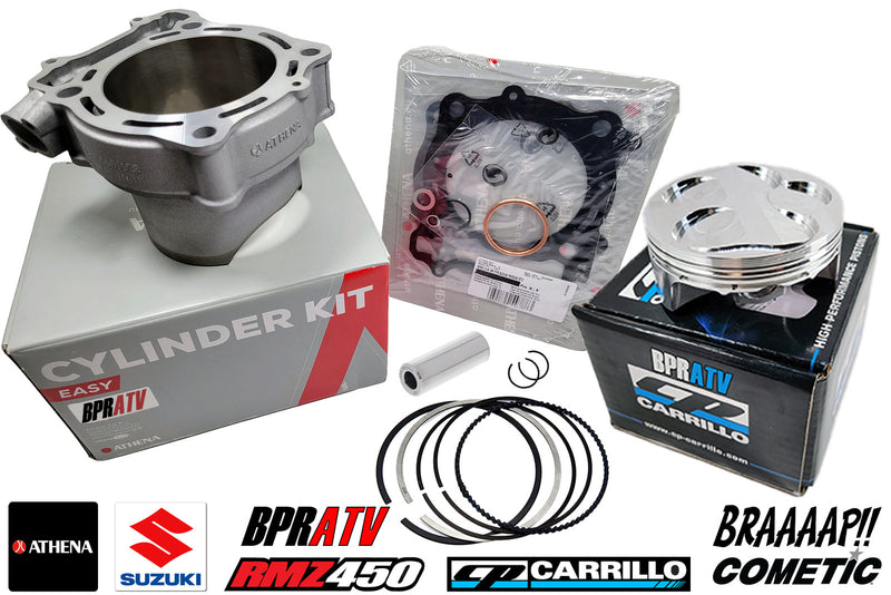 Suzuki RMZ450 RMZ 450 Athena Big Bore Cylinder Kit OEM Crankshaft Piston Kit 15+