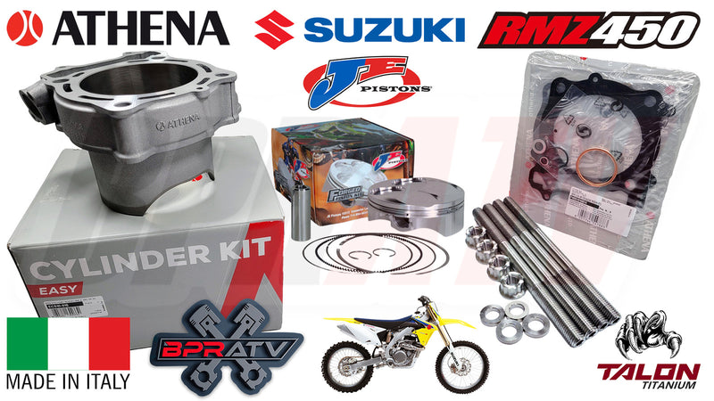 Suzuki RMZ450 RMZ 450 Athena Big Bore Cylinder Kit OEM Crankshaft Piston Kit 15+