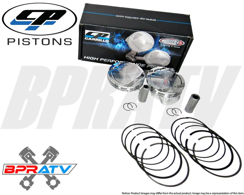 Polaris RZR XP900 XP 900 93mm Stock Bore Cylinder 10.5:1 CP Carrillo Pistons Set