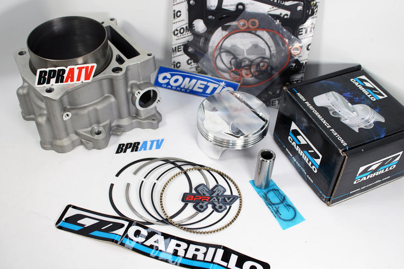 Rhino 660 Grizzly 660 102mm 12:1 CP Piston Big Bore Cylinder Top End Rebuild Kit