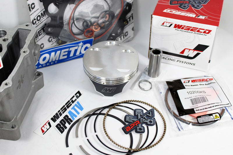 Rhino 660 Grizzly 660 102mm Wiseco Piston Big Bore Cylinder Top End Rebuild Kit