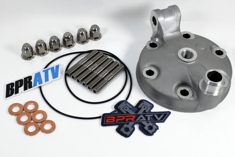 99+ Yamaha YZ250 YZ 250 Stock Bore 66.40mm Replacement Cylinder Head Ti Stud Kit
