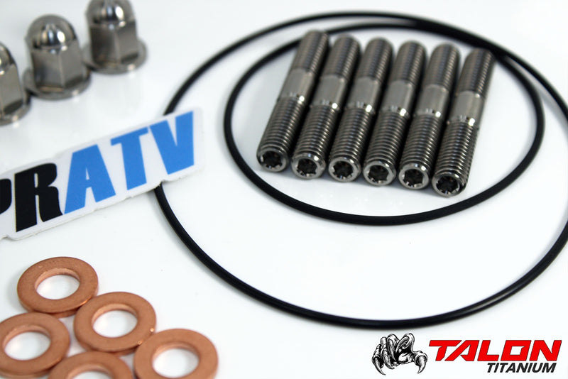 99+ Yamaha YZ250 YZ 250 Stock Bore 66.40mm Replacement Cylinder Head Ti Stud Kit