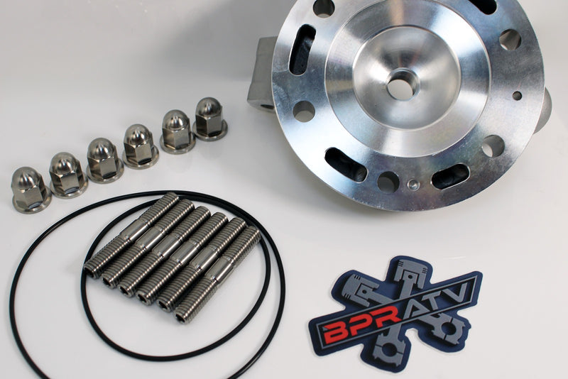 99+ Yamaha YZ250 YZ 250 Stock Bore 66.40mm Replacement Cylinder Head Ti Stud Kit