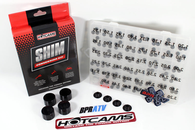 15-18 Polaris ACE 570 Hot Cams Valve Shim Conversion Kit w/ Hotcams Shim Kit DLC