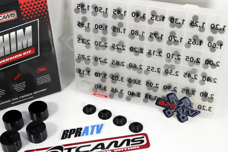 15-18 Polaris ACE 570 Hot Cams Valve Shim Conversion Kit w/ Hotcams Shim Kit DLC