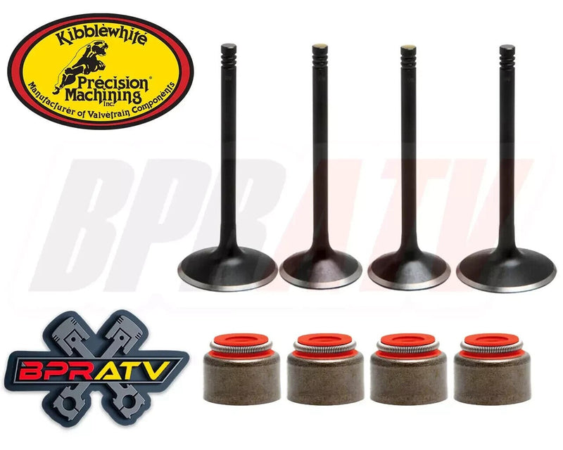 Polaris Predator 500 Kibblewhite Cylinder Head Valves Springs Piston Top End Kit