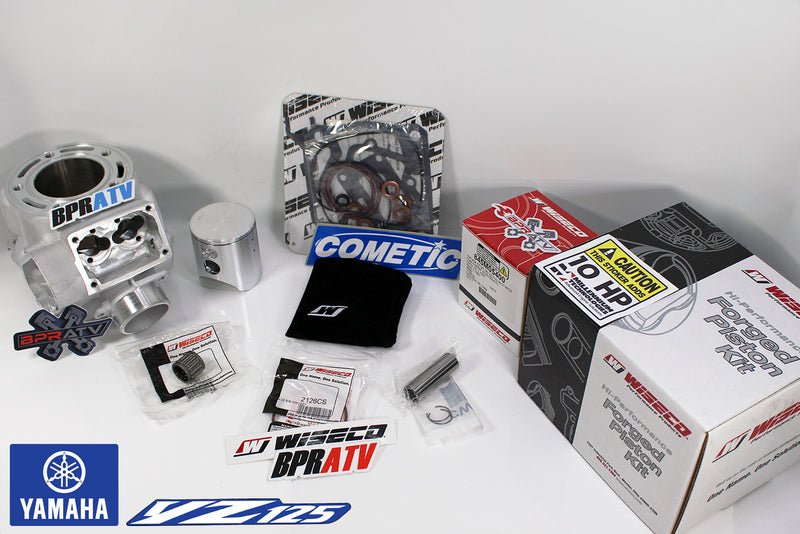 05-21 Yamaha YZ125/YZ125X Top End Rebuild Cylinder Wiseco Piston Cometic Gaskets