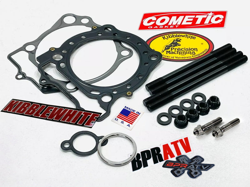 Suzuki LTR450 LTR 450 Cylinder Head Exhaust Studs 98mm Big Bore Cometic Gaskets