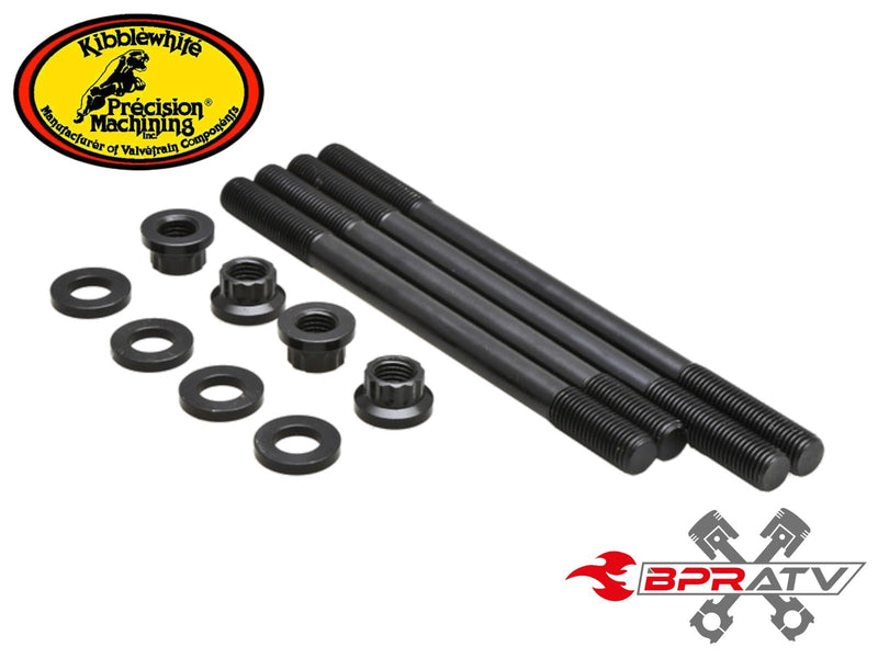 Suzuki LTR450 LTR 450 Cylinder Head Exhaust Studs 98mm Big Bore Cometic Gaskets