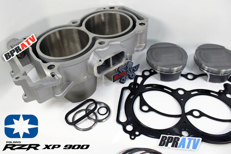 13 14 RZR XP 900 Top End Rebuild Kit 93mm Complete Stock Bore Cylinder & Pistons
