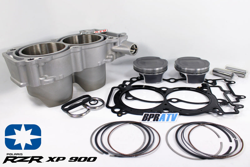 11-14 Polaris RZR XP 900 XP900 Cylinder 93mm Pistons Gaskets Top End Rebuild Kit