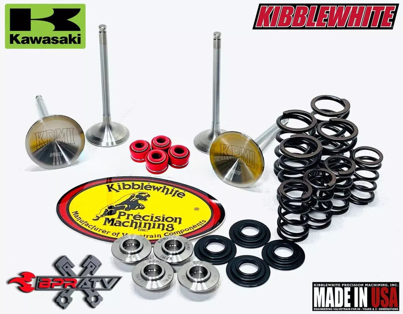 Kawasaki KLX250 KLX 250SF Kibblewhite Head Intake Exhaust Valves Springs & Seals
