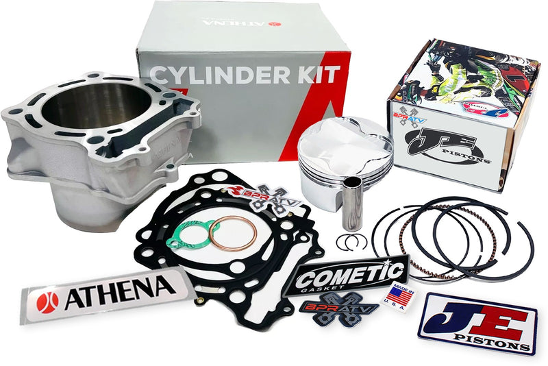 Kawasaki KFX450R 100mm Big Bore Top End Kit 490cc JE 13:1 Piston Athena Cylinder