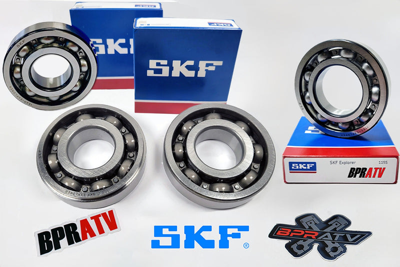 07-15 Yamaha Grizzly 700 Main Crank & Counter Balancer Bearings SKF Bearing Kit