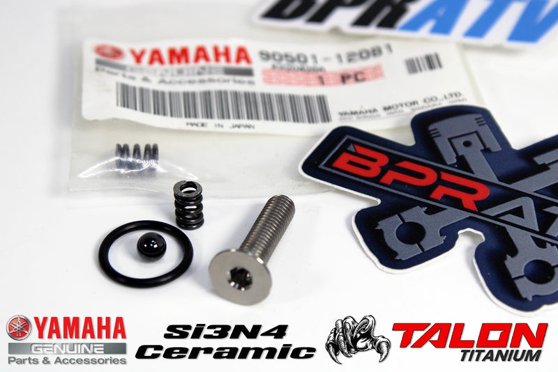 Yamaha OEM Banshee Kickstarter Kick Start Lever Rattle Rebuild Kit Ceramic Ball