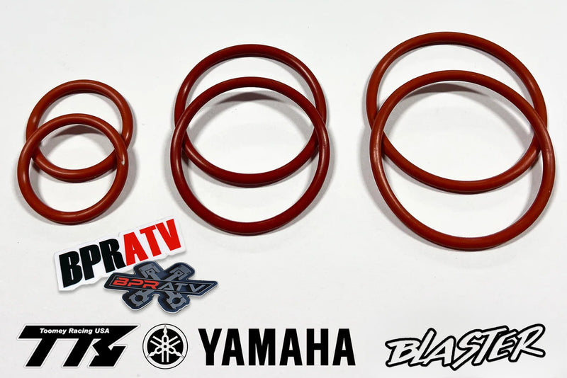 BPRATV Yamaha Blaster 200 Toomey B1 Exhaust Pipes O-Ring Set O Rings Repair Kit