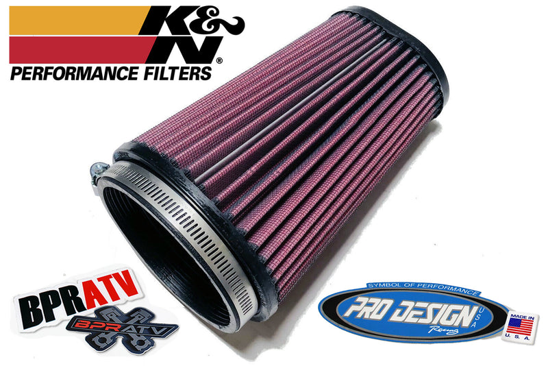 Pro Design Pro Flow K&N KN Air Filter Intake Box Kit Yamaha Banshee YFZ 350 USA