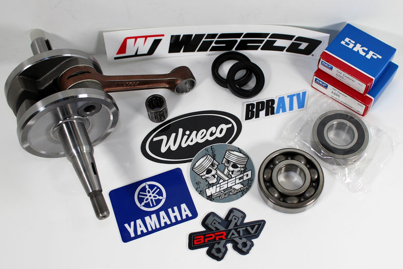 Yamaha Blaster 200 Wiseco Crankshaft Kit SKF Crank Bearings Seals HD Rebuild Kit