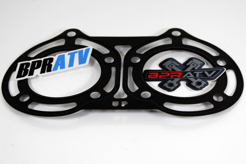 BPRATV Yamaha Banshee YFZ 350 Cylinder Pistons Steel Head Gasket Set Kit 64-66mm