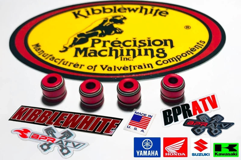 Honda CRF250R Kibblewhite Valve Guide Guides KPMI RED Viton Seals 2010-2015 USA